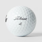Balles De Golf Frenchie Bouledogue français (Logo)