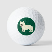Balles De Golf Frenchie Lover Green (Recto)
