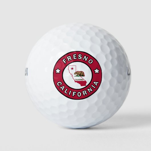 Balles De Golf Fresno Californie (Devant)