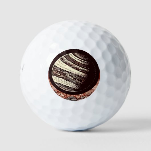Balles De Golf FSF Jupiter Woodcut 2 (Devant)