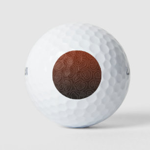Balles De Golf Fumée et feu