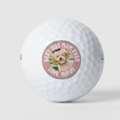 Balles De Golf Fun Best Dog Mom Ever Photo (Devant)