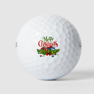 Balles De Golf Fun Christmas Designs