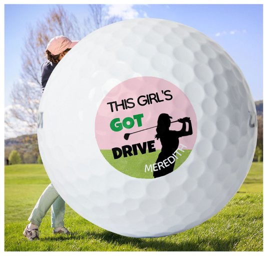 Balles De Golf Fun Golf Gal Swing Ai Le Nom Du Lecteur