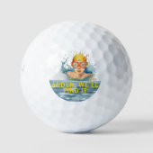 Balles De Golf Fun Help Water Golf Ball Prénom (Devant)