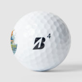 Balles De Golf Fun Help Water Golf Ball Prénom (Logo)