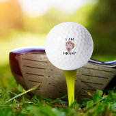 Balles De Golf Funky Custom Face Golf Anniversaire