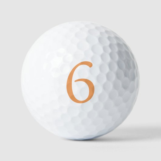 Balles De Golf Funny 67 Six Sept Couple Mème Correspondant Hallow (Recto)