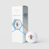 Balles De Golf Funny Bear Golf Balls | Middle Finger Beer Design (Conditionnement)