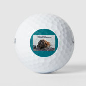 Balles De Golf Funny Beaver (Devant)