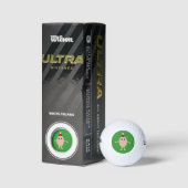 Balles De Golf Funny Christmas Egg Golf Ball (Emballage)