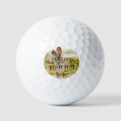 Balles De Golf Funny Couple Face Custom Golf Balls Gift (Recto)