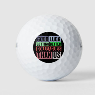 Balles De Golf Funny Coworker Leaving Good L
