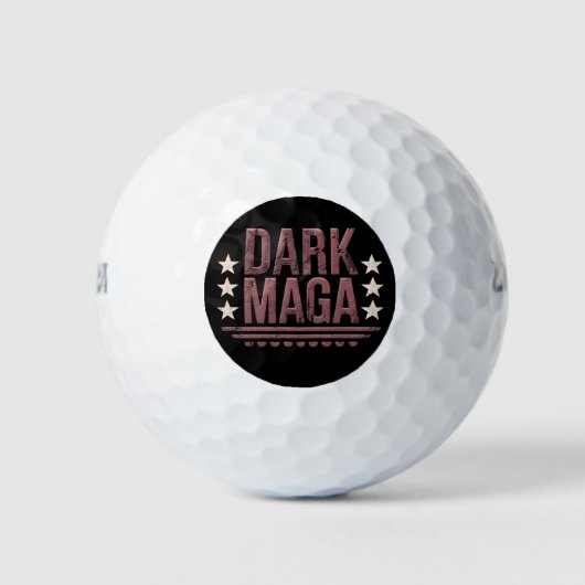 Balles De Golf Funny DARK MAGA 2024 (Devant)