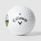 Balles De Golf Funny "Donut Give Up" Golf Pun Gift Balls - Donut  (Logo)