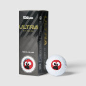Balles De Golf Funny Face Humour Golf Balls (Emballage)