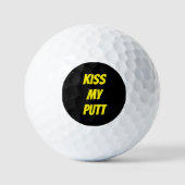 Balles De Golf Funny Golf Ball (Recto)