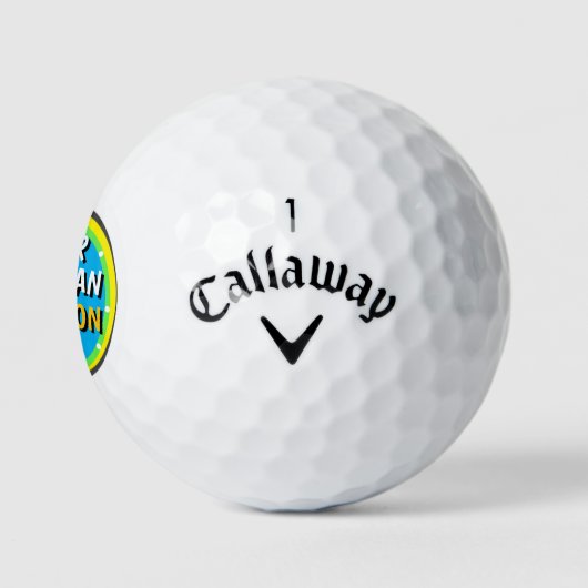 Balles De Golf Funny Golf Ball Mister Mulligan (Logo)