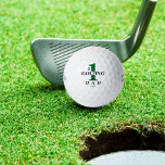 Balles De Golf Funny Golf Balls #1 Best Golfing Papa Monogrammé<br><div class="desc">Parlez au monde de votre papa #1 qui est le meilleur golfeur (ou remplacez-le par votre texte). Ces balles de golf ont un design avec un grand, audacieux #1 et les mots golfing Dad (changer à Grand-père, Maman, Grand-mère, Tante, etc). Modifiez également les couleurs. Personnalisez avec ses initiales monogrammées. Parfait...</div>
