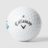 Balles De Golf Funny Golf Balls 60e anniversaire (Logo)