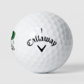 Balles De Golf Funny Golf Balls 70e fête d'anniversaire Monogramm (Logo)