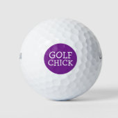 Balles De Golf Funny Golf Chick (Devant)