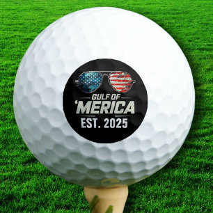 Balles De Golf Funny Gulf Of USA America 2025 Lunettes de soleil