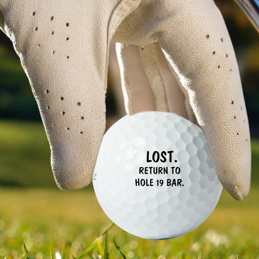 Balles De Golf Funny Lost Golf Ball