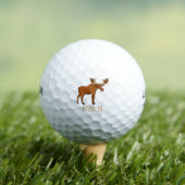 Balles De Golf Funny moose (T-shirt Insitu)