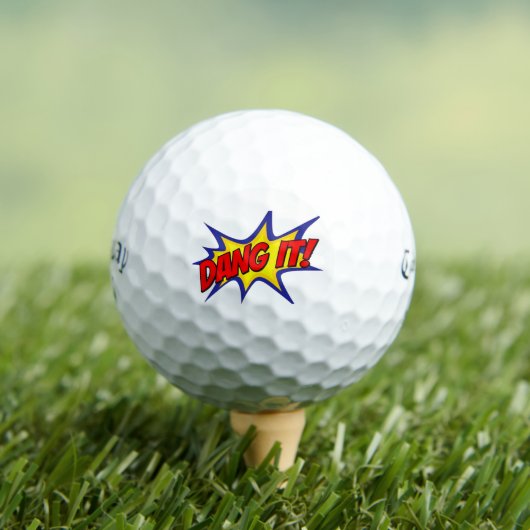 Balles de golf Funny Mulligan - Zut Callaway Cadea (T-shirt Insitu)