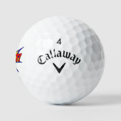 Balles de golf Funny Mulligan - Zut Callaway Cadea (Logo)
