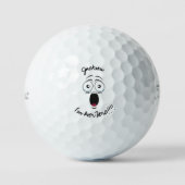 Balles De Golf Funny Named Lost "I'm over here" shouting graphic  (Recto)