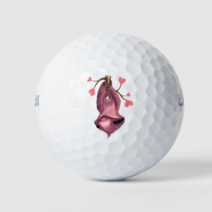 Balles De Golf Funny Romantique Sloth Smile Golf Balls