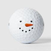 Balles De Golf Funny Snowman Noël Stocker Stuffer (Devant)