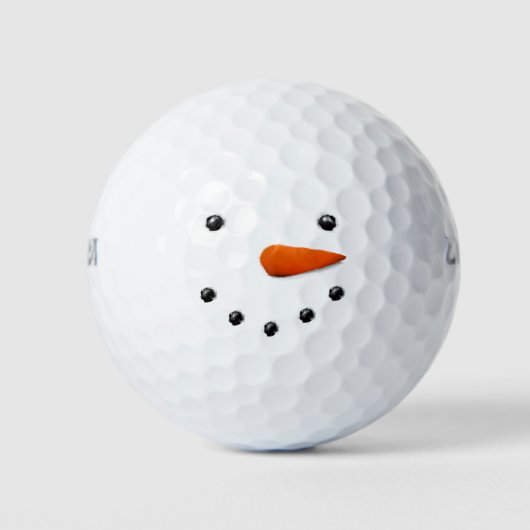 Balles De Golf Funny Snowman Noël Stocker Stuffer (Devant)