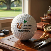 Balles De Golf Funny Squirrel approuvé par Titleist 3-pack
