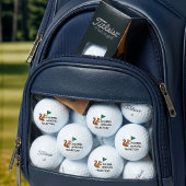 Balles De Golf Funny Squirrel approuvé par Titleist 3-pack