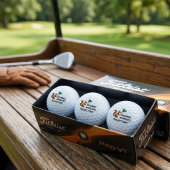 Balles De Golf Funny Squirrel approuvé par Titleist 3-pack