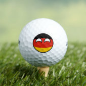 Balles De Golf Funny Trending Geeky Allemagne Camptryball (T-shirt Insitu)