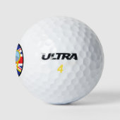 Balles De Golf Funny Trending Geeky Royaume-Uni Countryball (Logo)