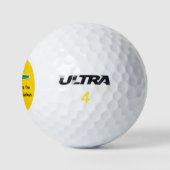 Balles De Golf Funny Wild Gator (Logo)