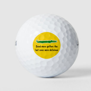 Balles De Golf Funny Wild Gator