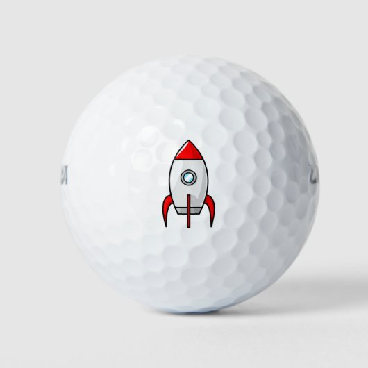 Balles De Golf 🚀 fusée (Devant)