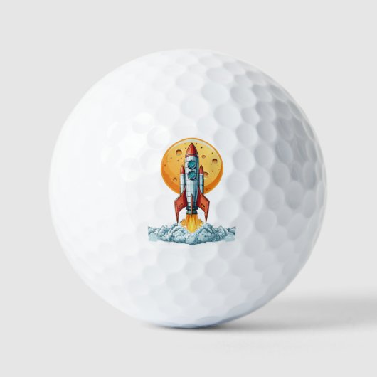 Balles De Golf fusée (Recto)