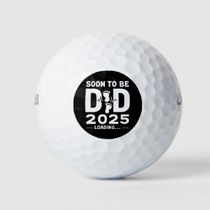 Balles De Golf Futur Papa Prévu 2025 Nouveau Papa À Venir