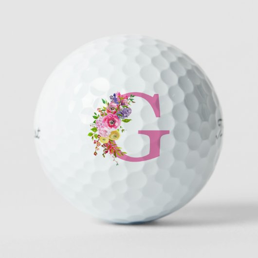 Balles De Golf G Floral (Recto)