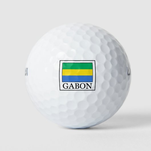 Balles De Golf Gabon (Devant)