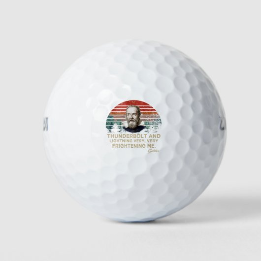 Balles De Golf Galilée (Devant)