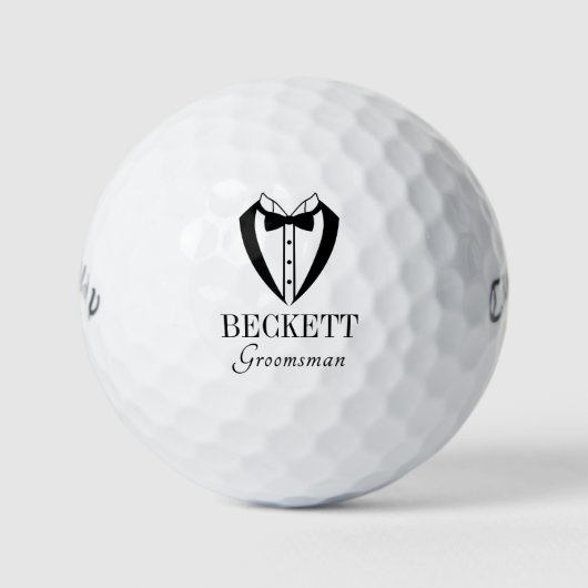 Balles De Golf Garçon d'honneur en smoking (Devant)