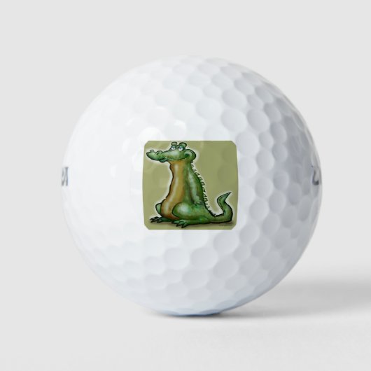 Balles De Golf Gator Dude (Devant)